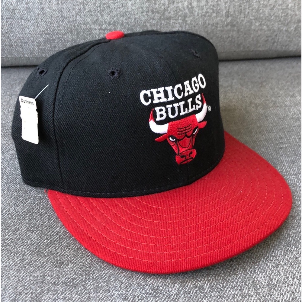 NWT - Vintage 90’s NEW ERA CHICAGO BULLS Pro Model NBA Wool Cap Hat - Picture 2 of 7